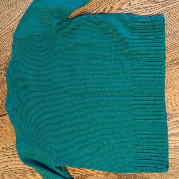 J.Crew Lambswool Sweater in a Gorgeous St Patrick's Day Kelly Green 💚 - Picture 3 of 4
